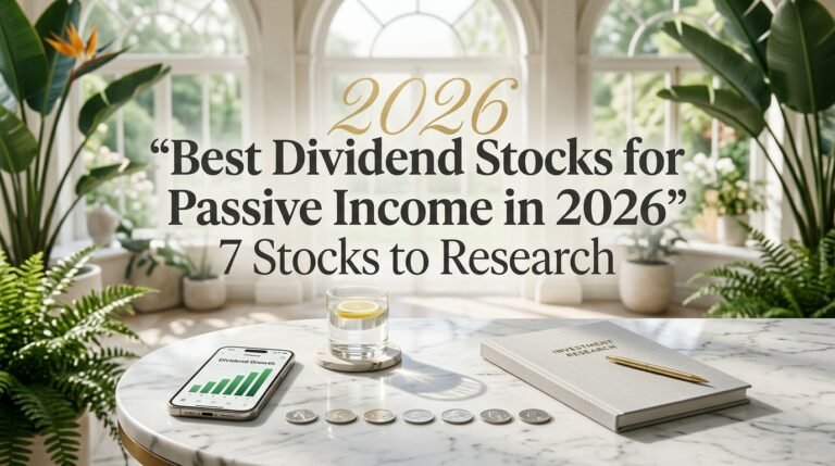 Best Dividend Stocks for Passive Income in 2026 7 Stocks to Research