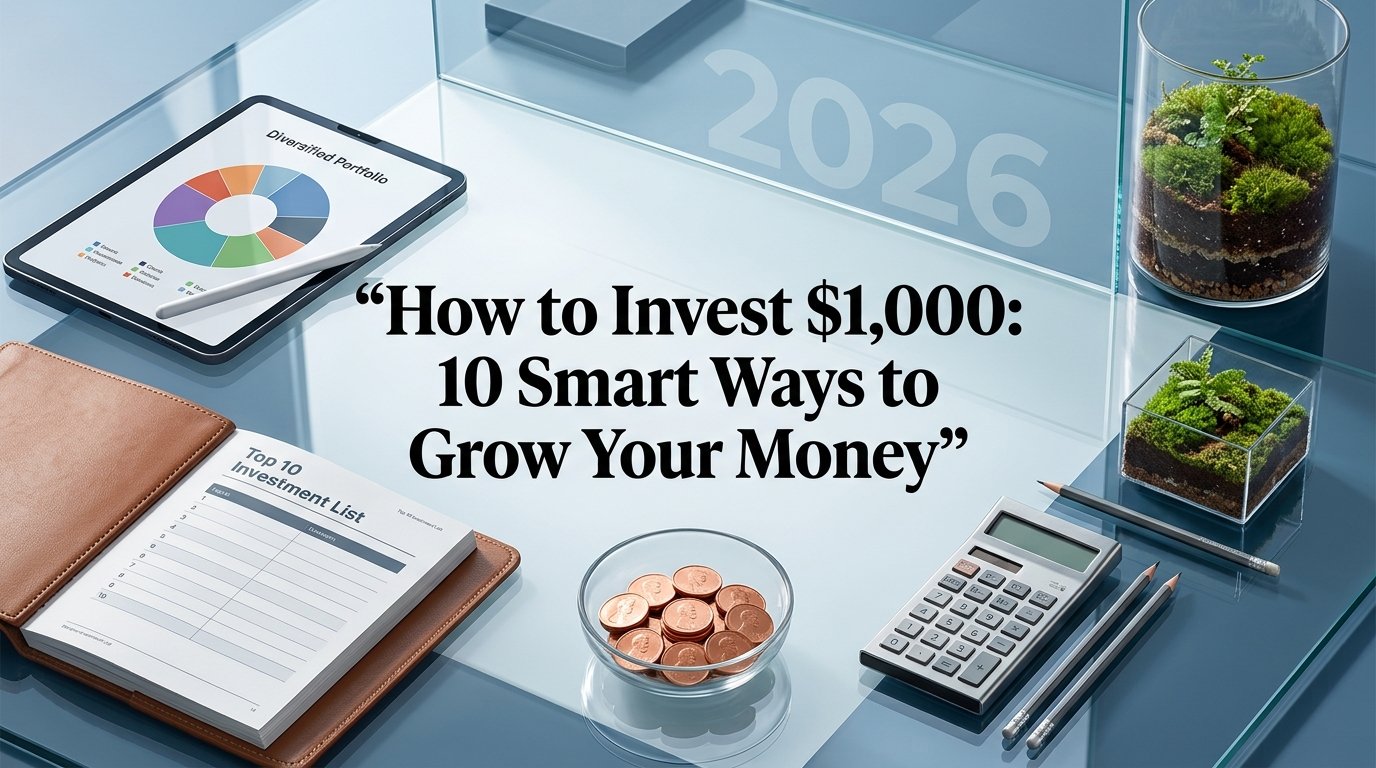 How to Invest $1,000 10 Smart Ways to Grow Your Money